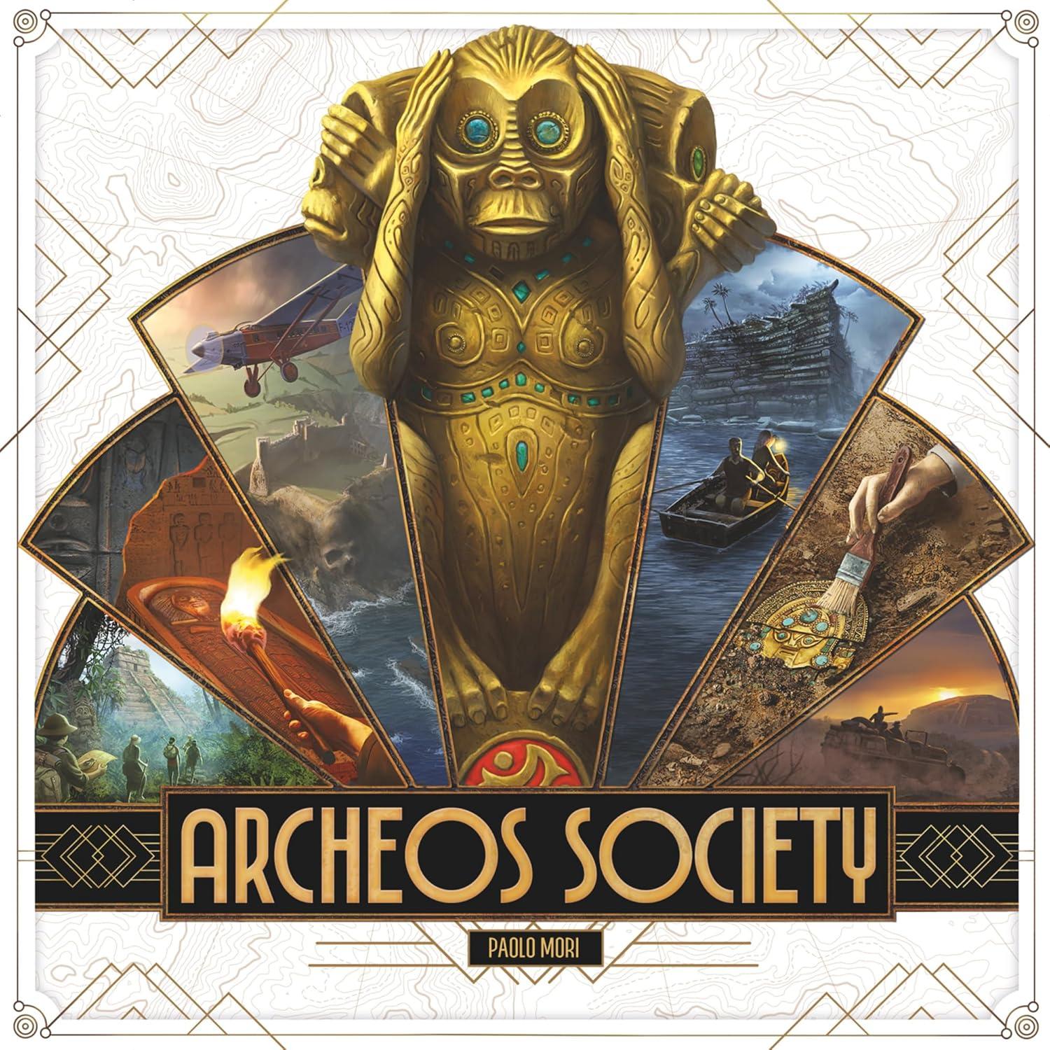 Juego de Mesa Archeos Society - Estrategia Arqueológica 2-6 Jugadores