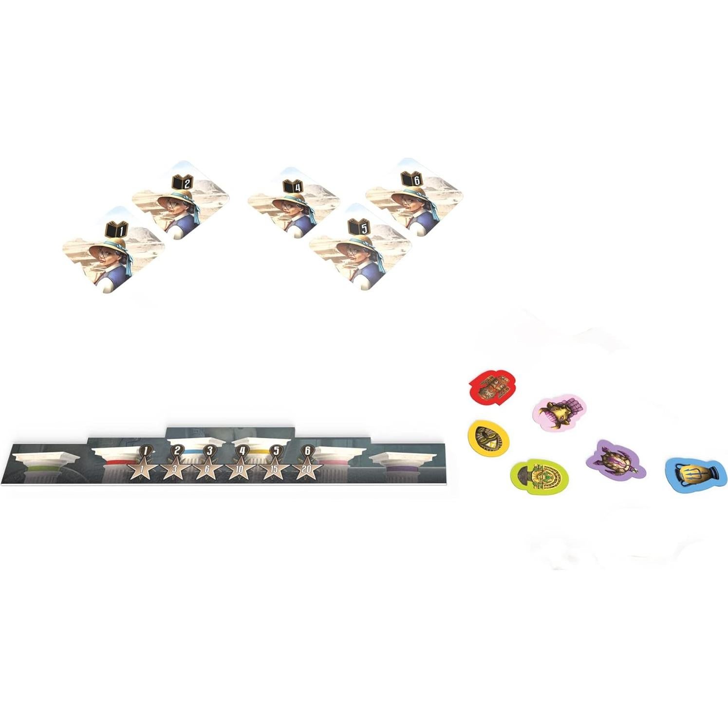 Juego de Mesa Archeos Society - Estrategia Arqueológica 2-6 Jugadores