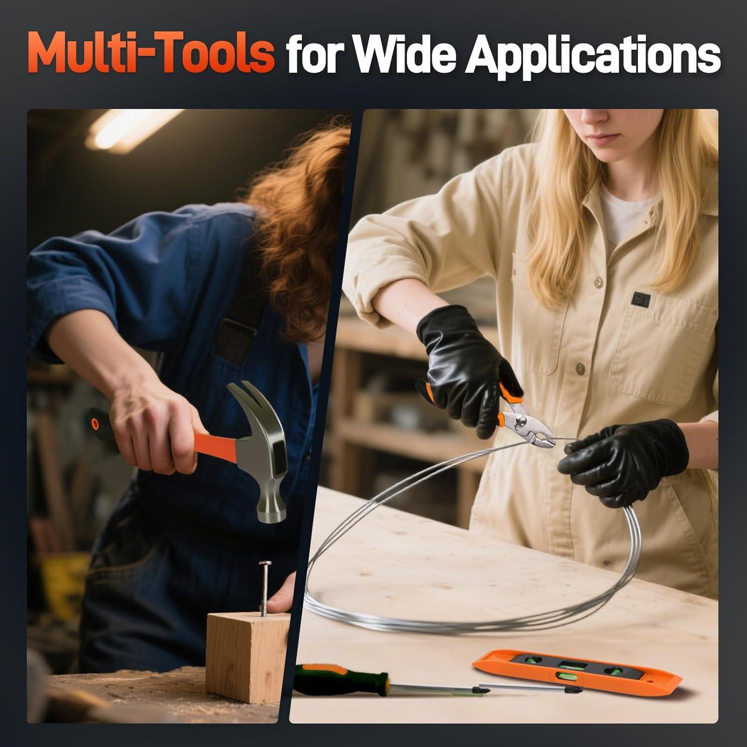 Juego de Taladro Inalámbrico 20V COMOWARE 171 Piezas