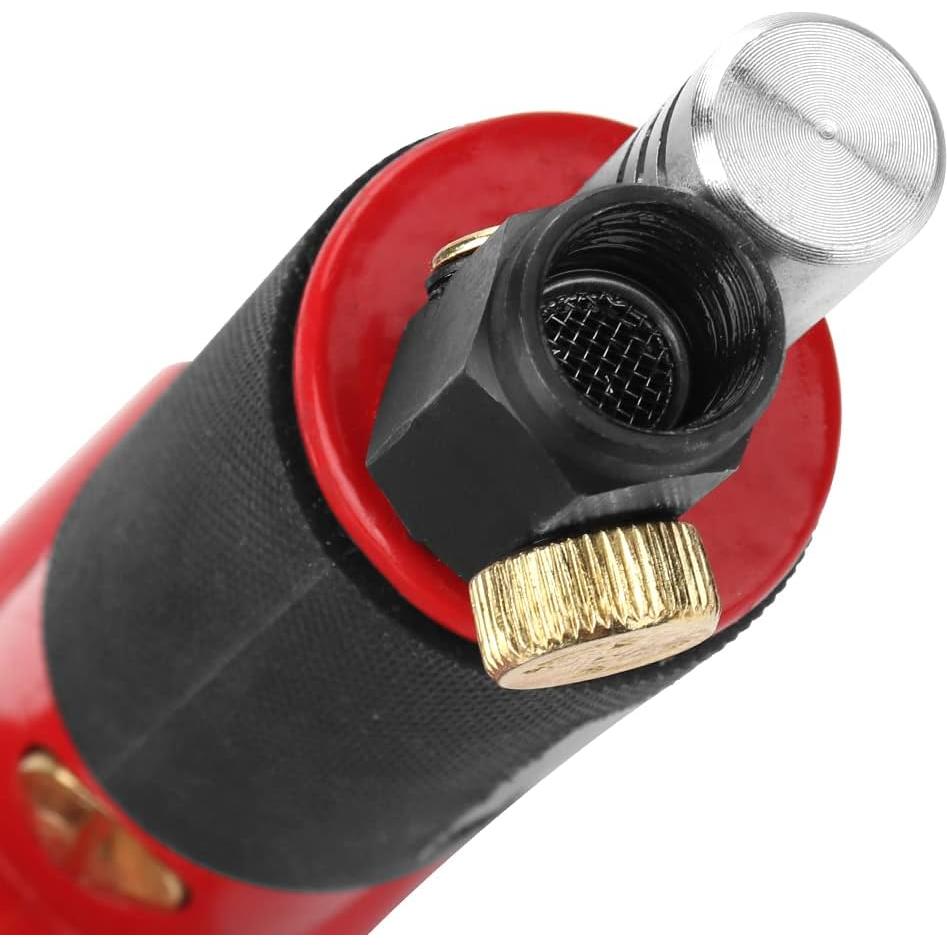 Kit de Lijadora de Aire SI FANG 48 Piezas 1-3" Rojo