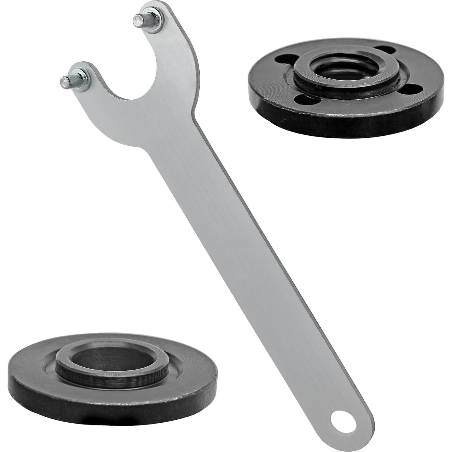 Llave de Amoladora Litoexpe 5/8-11 con 2 Tuercas de Bloqueo