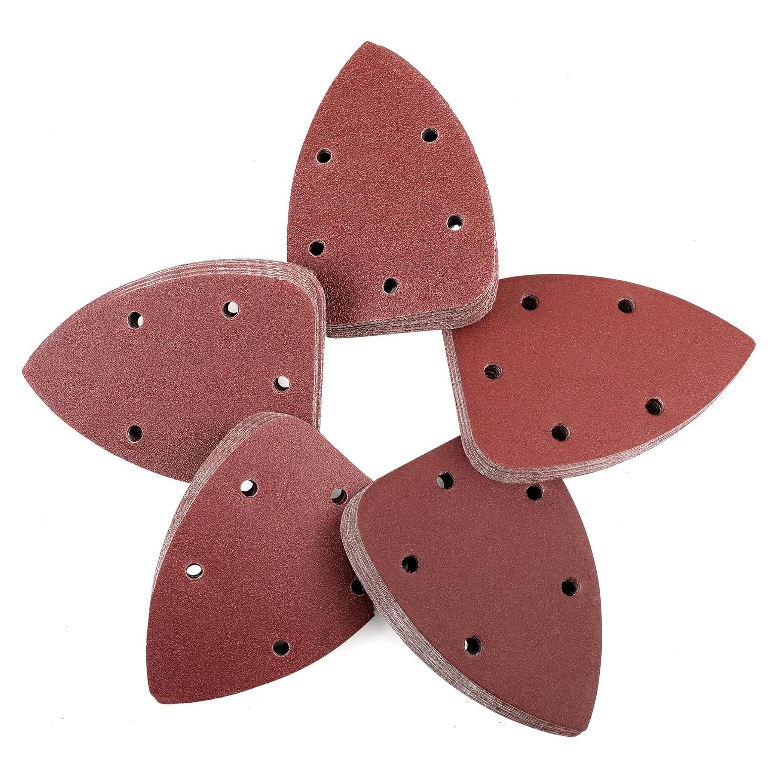 WORKPRO 150 Almohadillas de Lijado para Mouse 13.97x8.89cm Granos Variados