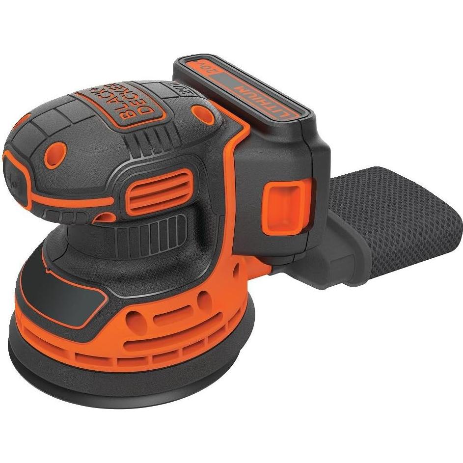 Lijadora Orbital Aleatoria BLACK+DECKER 20V con Batería 4Ah