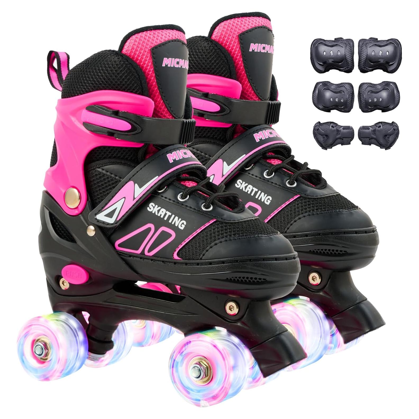 Patines en línea CELETOY Rosa Ajustables para Niños