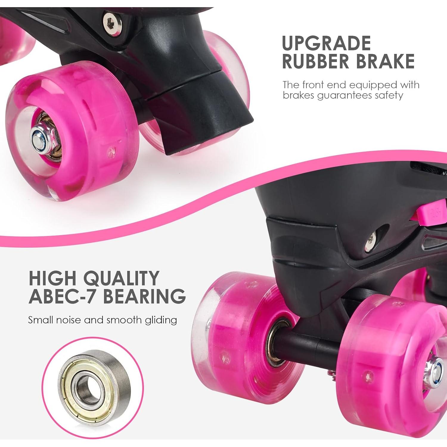 Patines en línea CELETOY Rosa Ajustables para Niños