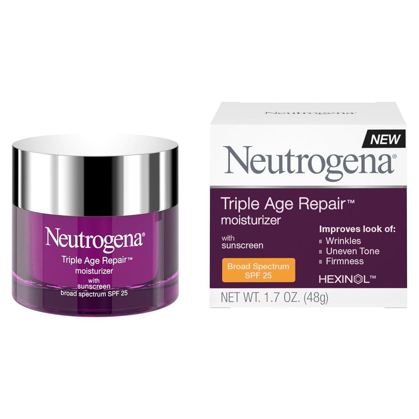 Neutrogena Crema Hidratante Facial Antienvejecimiento SPF 25 48g