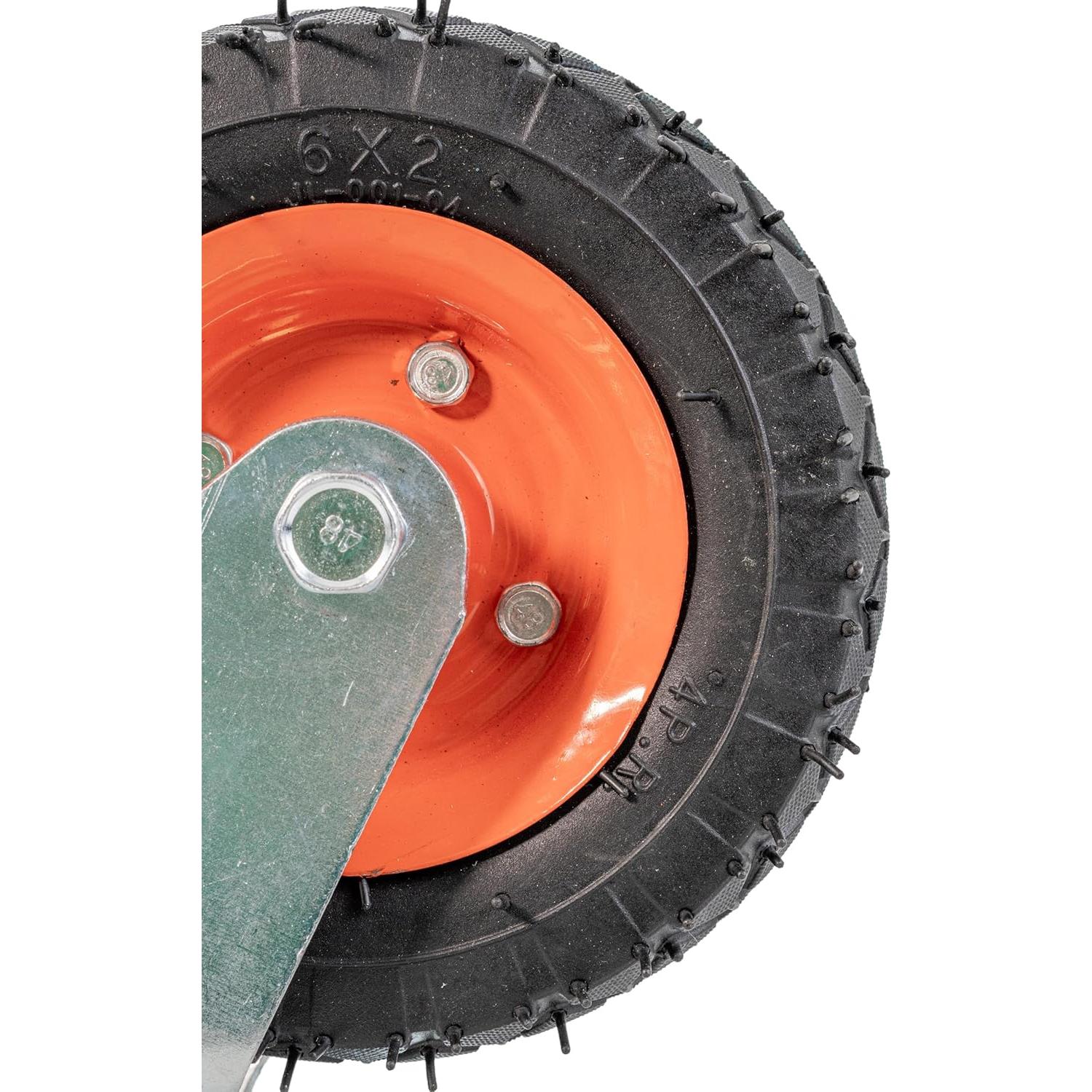 Rueda Delantera Caster AlveyTech 6x2 para Go-Kart Deluxe