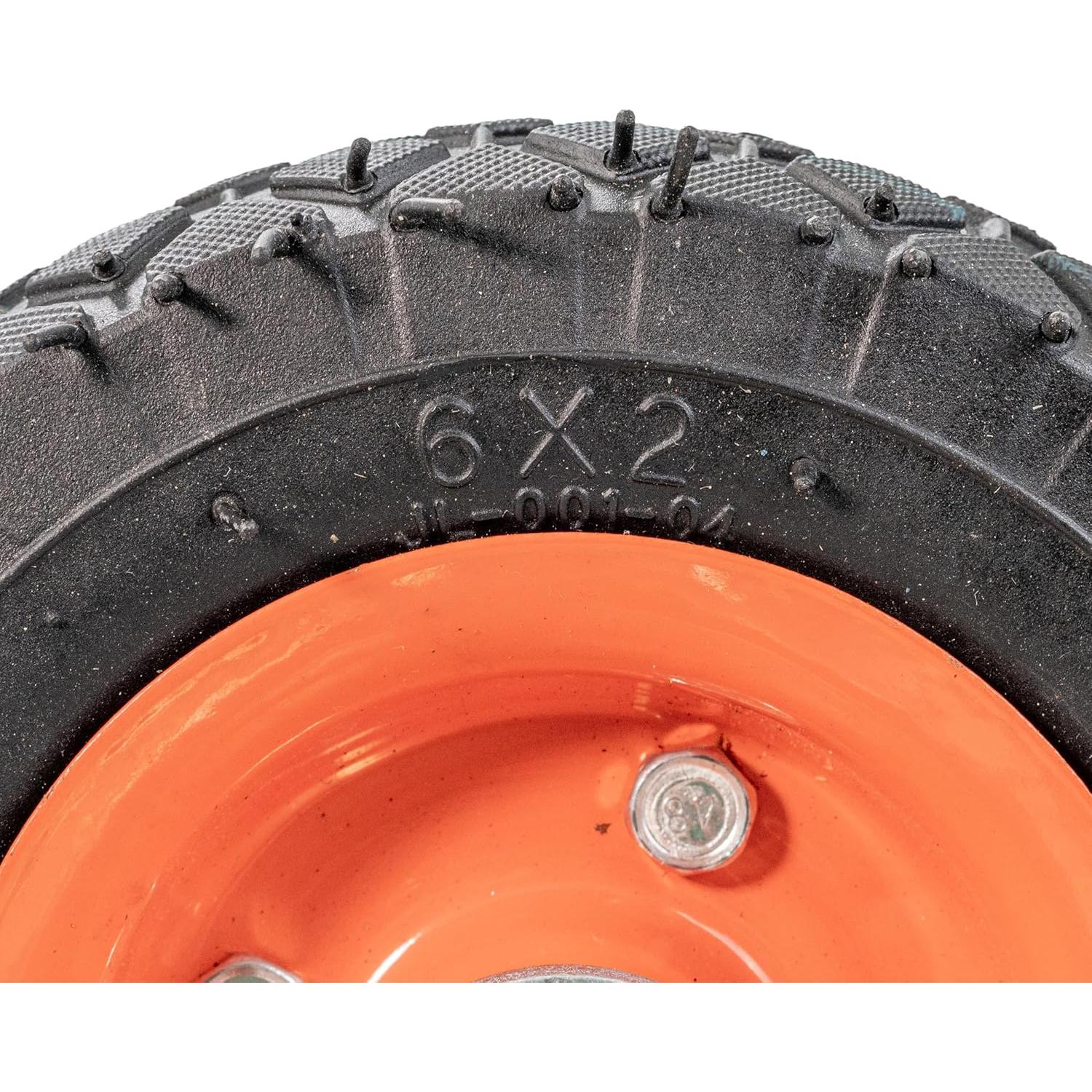 Rueda Delantera Caster AlveyTech 6x2 para Go-Kart Deluxe