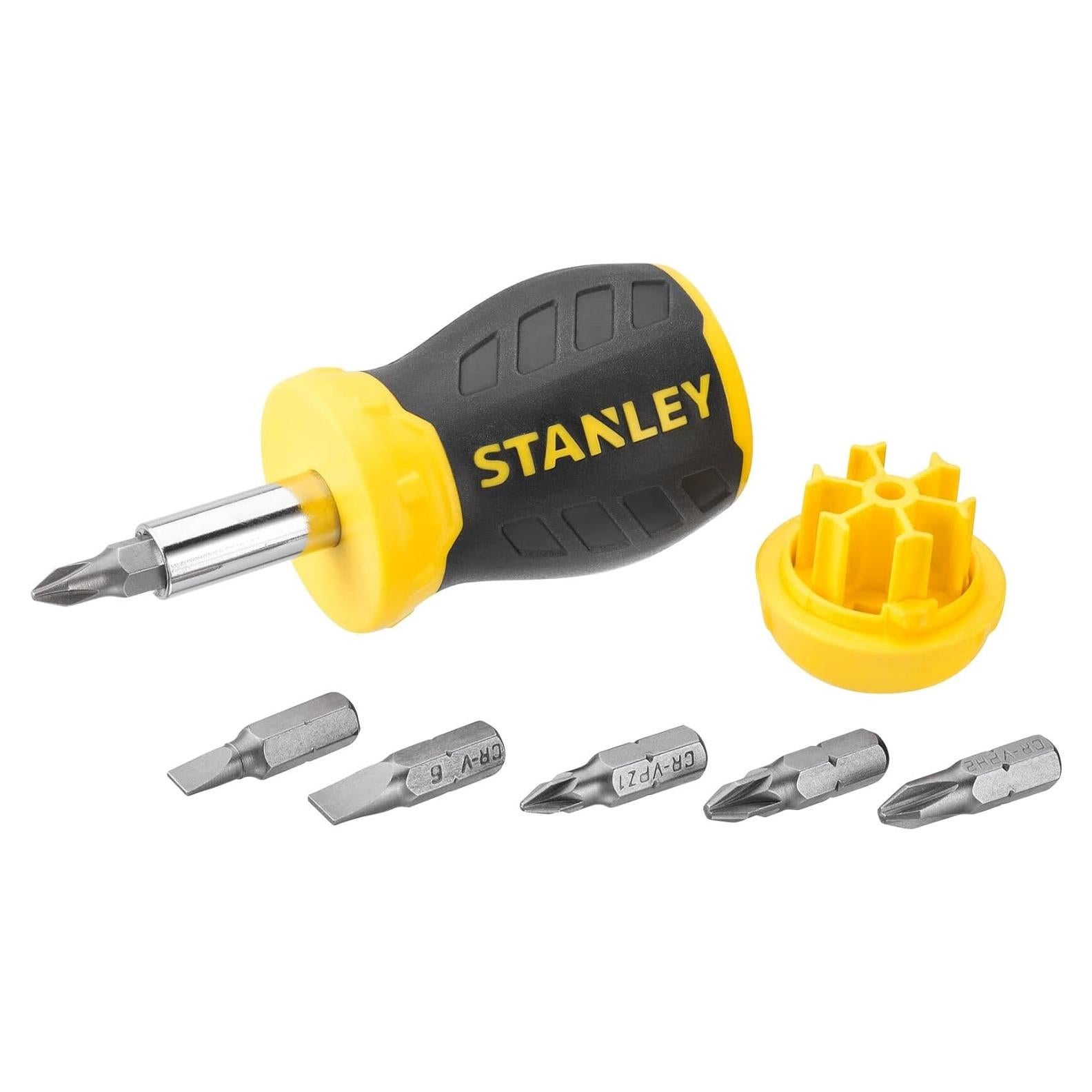 Destornillador de Bits Stanley 0-66-357 con 6 Bits
