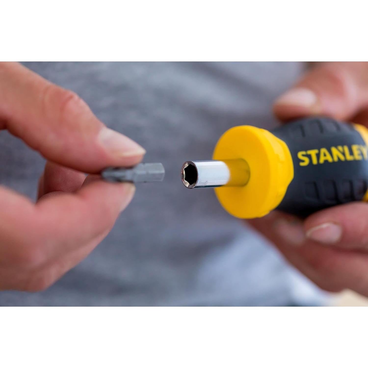 Destornillador de Bits Stanley 0-66-357 con 6 Bits