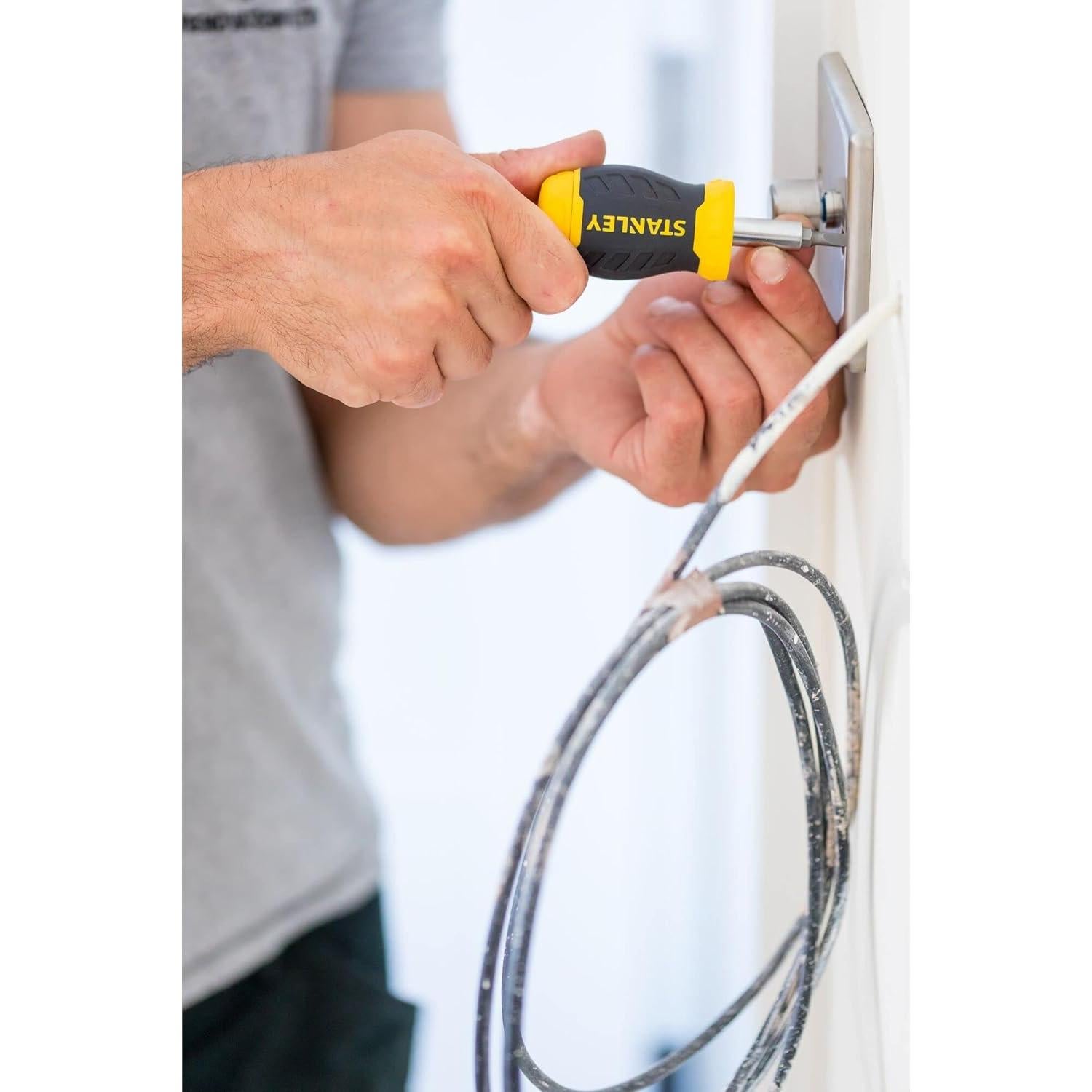 Destornillador de Bits Stanley 0-66-357 con 6 Bits