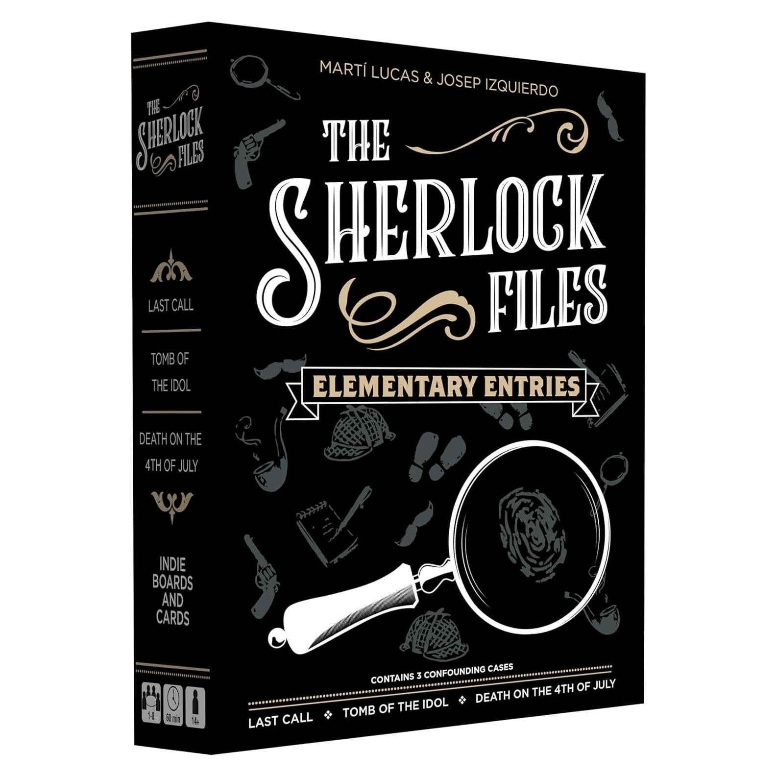 Juego de Detective Moderno Sherlock Files - Indie Boards