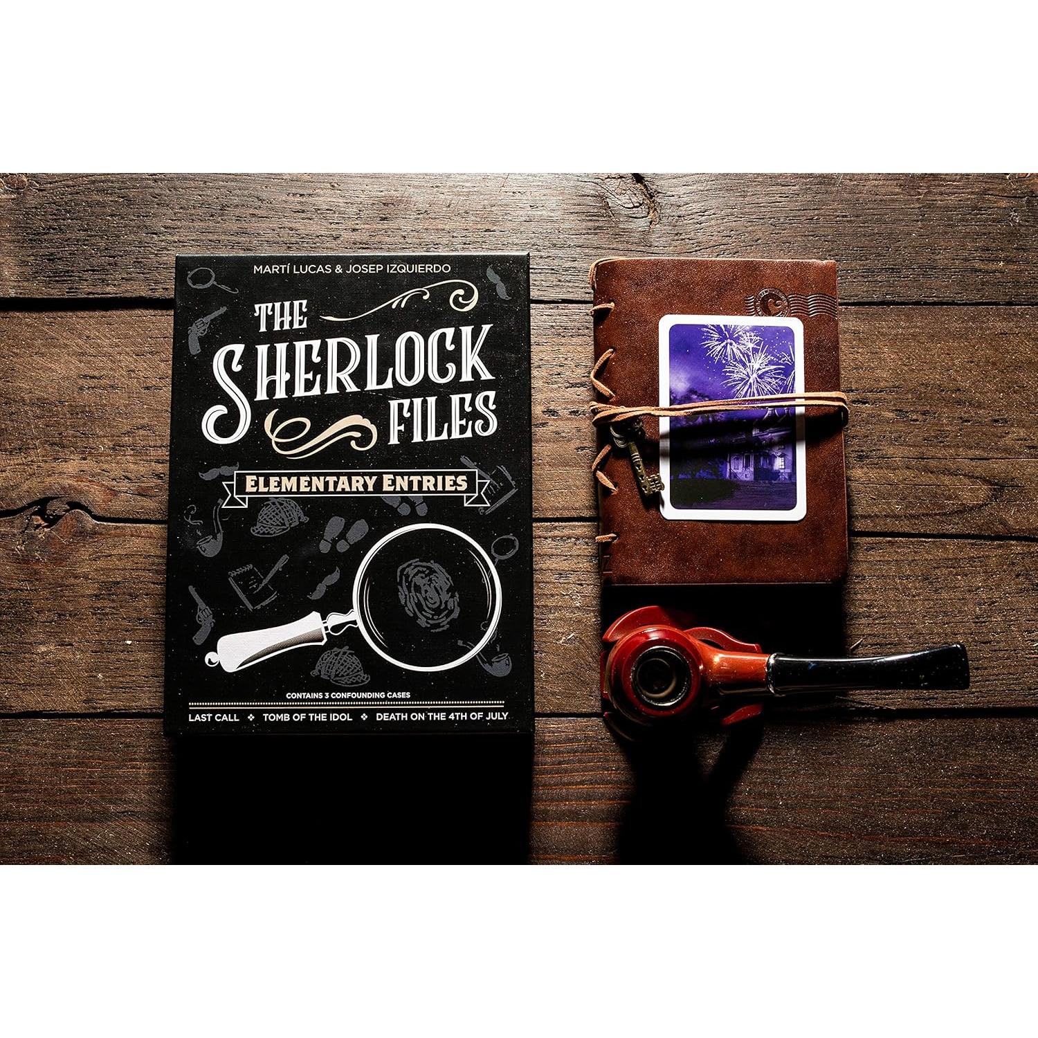 Juego de Detective Moderno Sherlock Files - Indie Boards