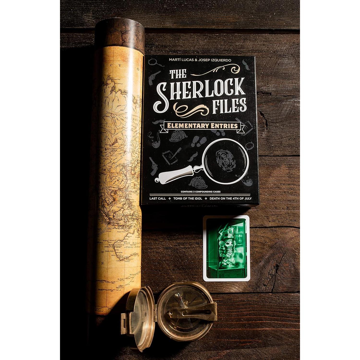 Juego de Detective Moderno Sherlock Files - Indie Boards