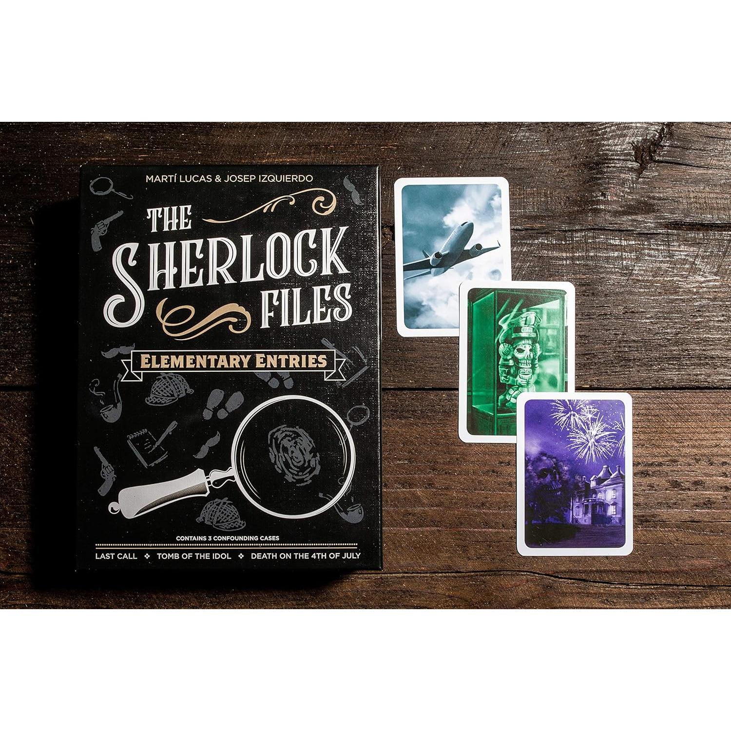 Juego de Detective Moderno Sherlock Files - Indie Boards