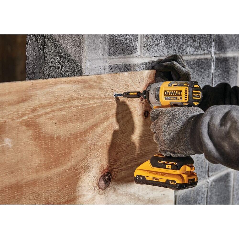 Destornillador de Impacto DEWALT 20V MAX XR 3 Velocidades