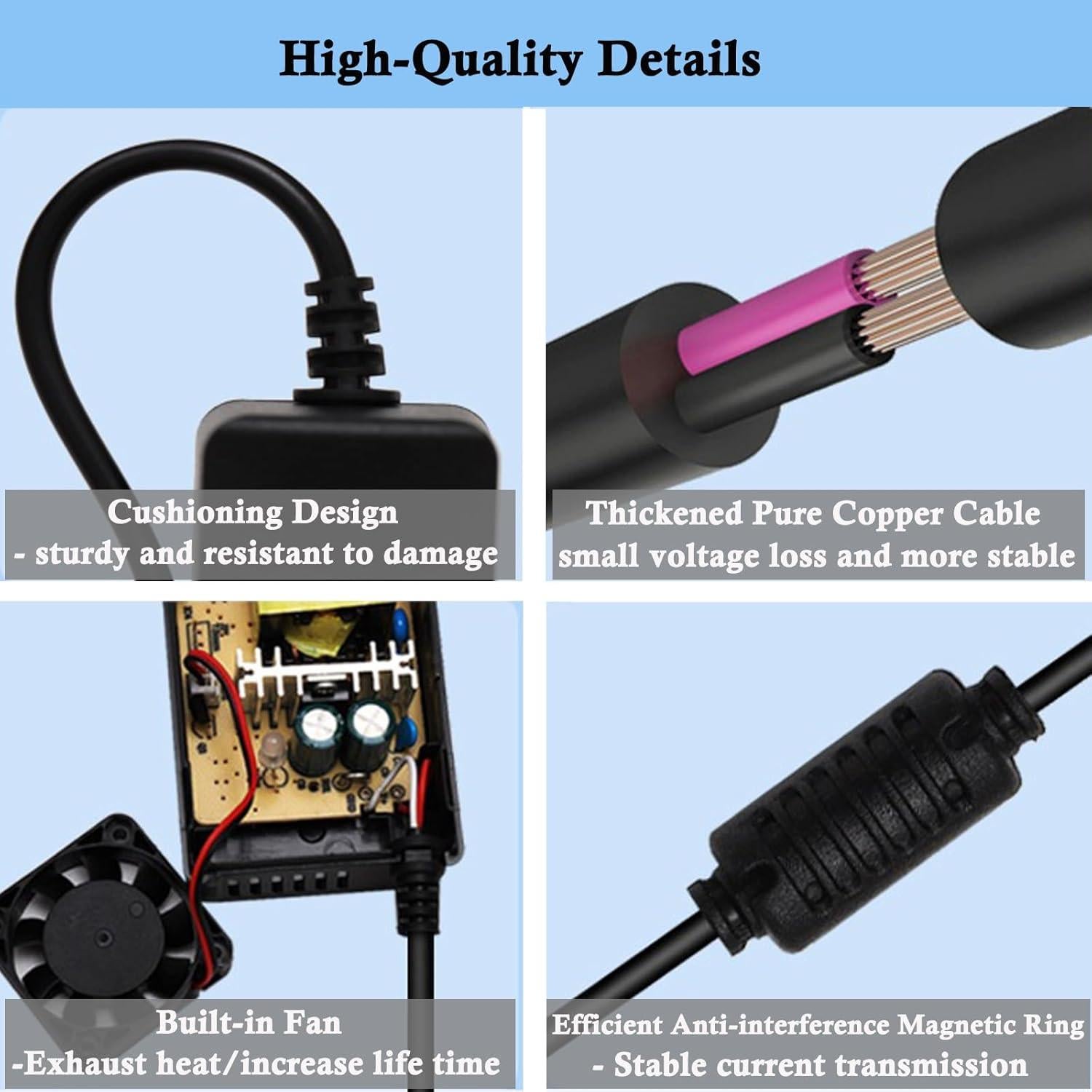 Cargador Rápido 42V 2A Universal para Scooter Eléctrico