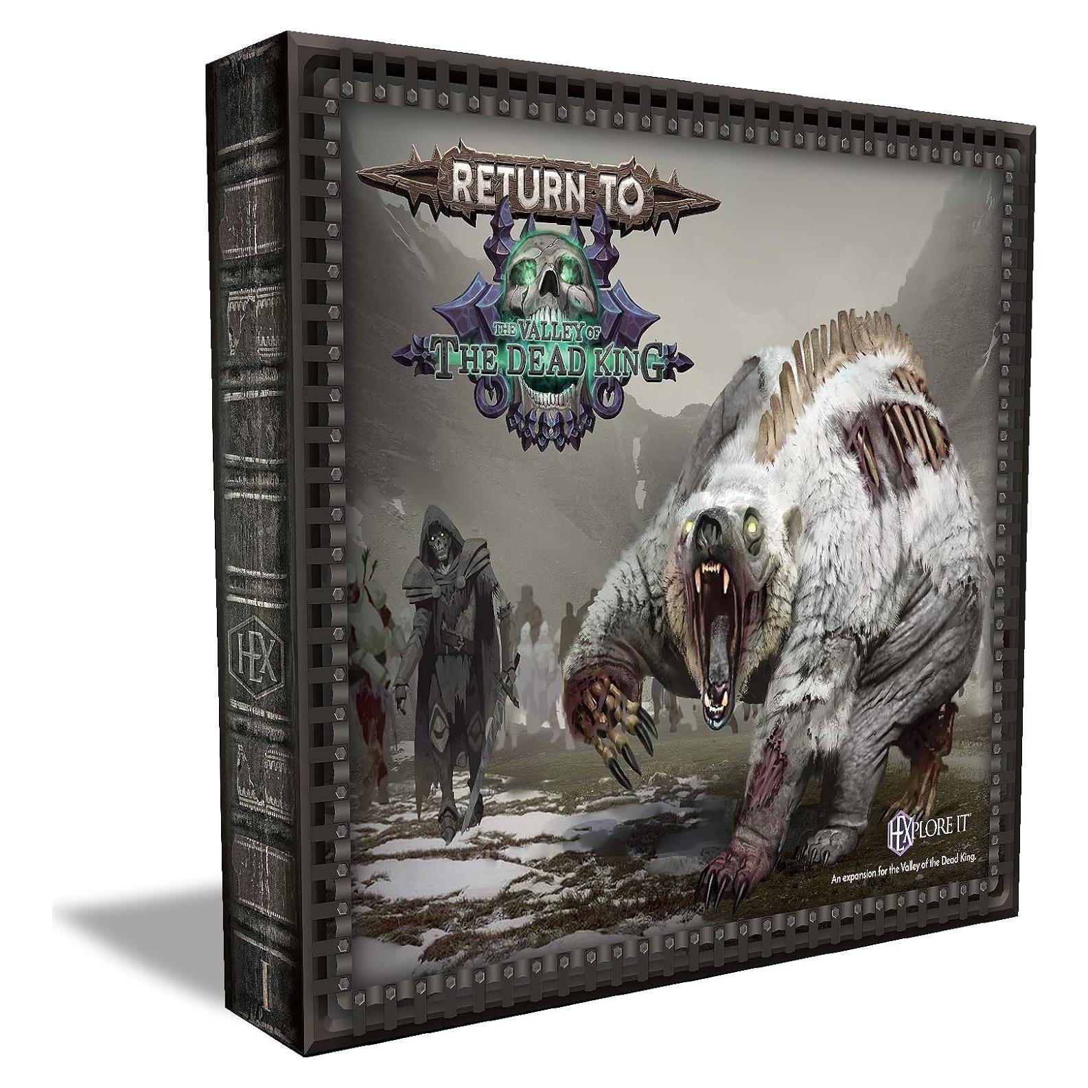HEXplore It: Expansión Valle del Rey Muerto - 3 Roles y 7 Razas