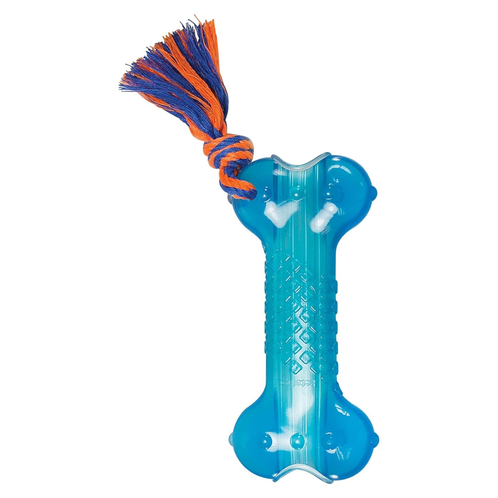 Juguete para Masticar Perro Petstages Orka Bone Azul 19cm