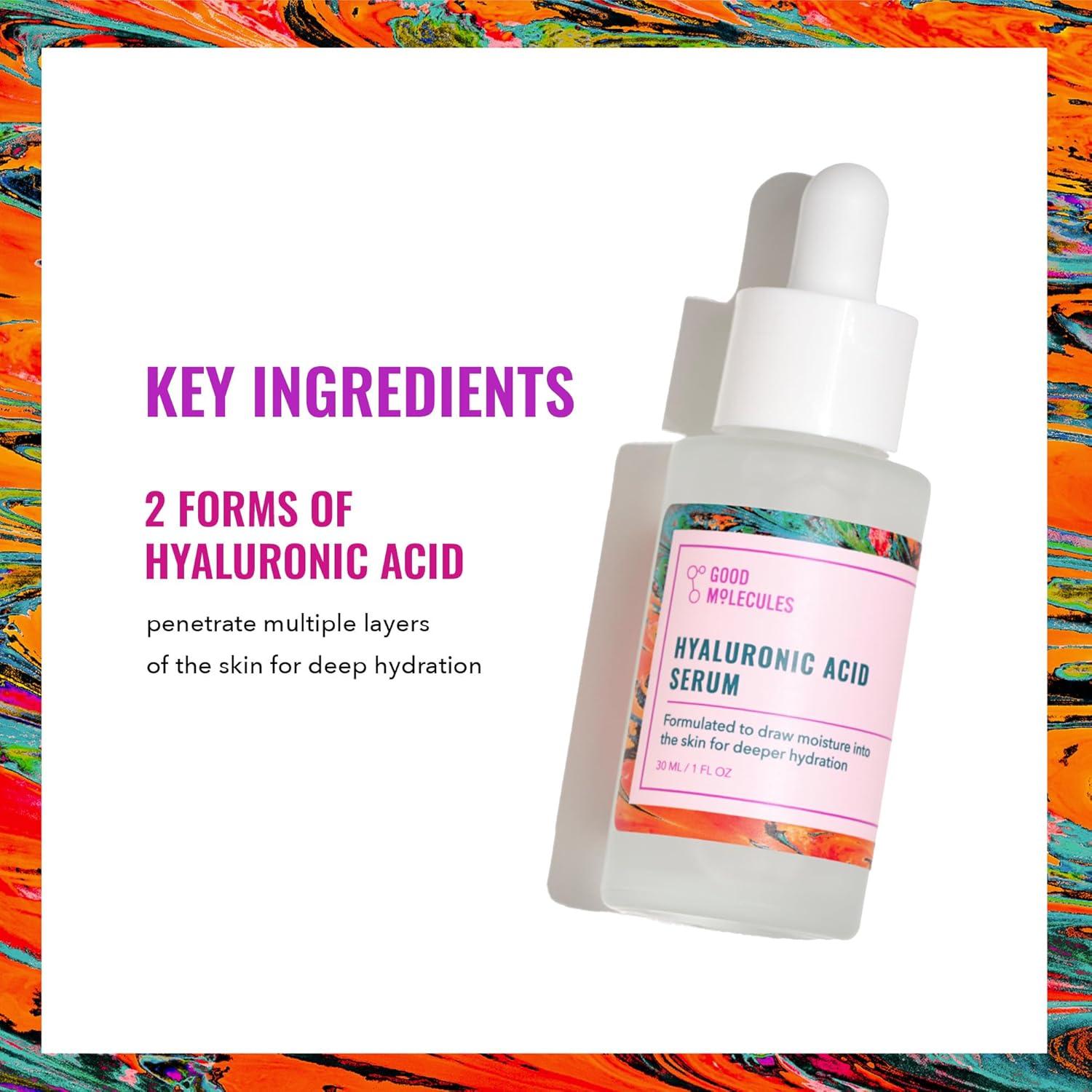 Suero Hidratante Facial Good Molecules 30 ml Ácido Hialurónico