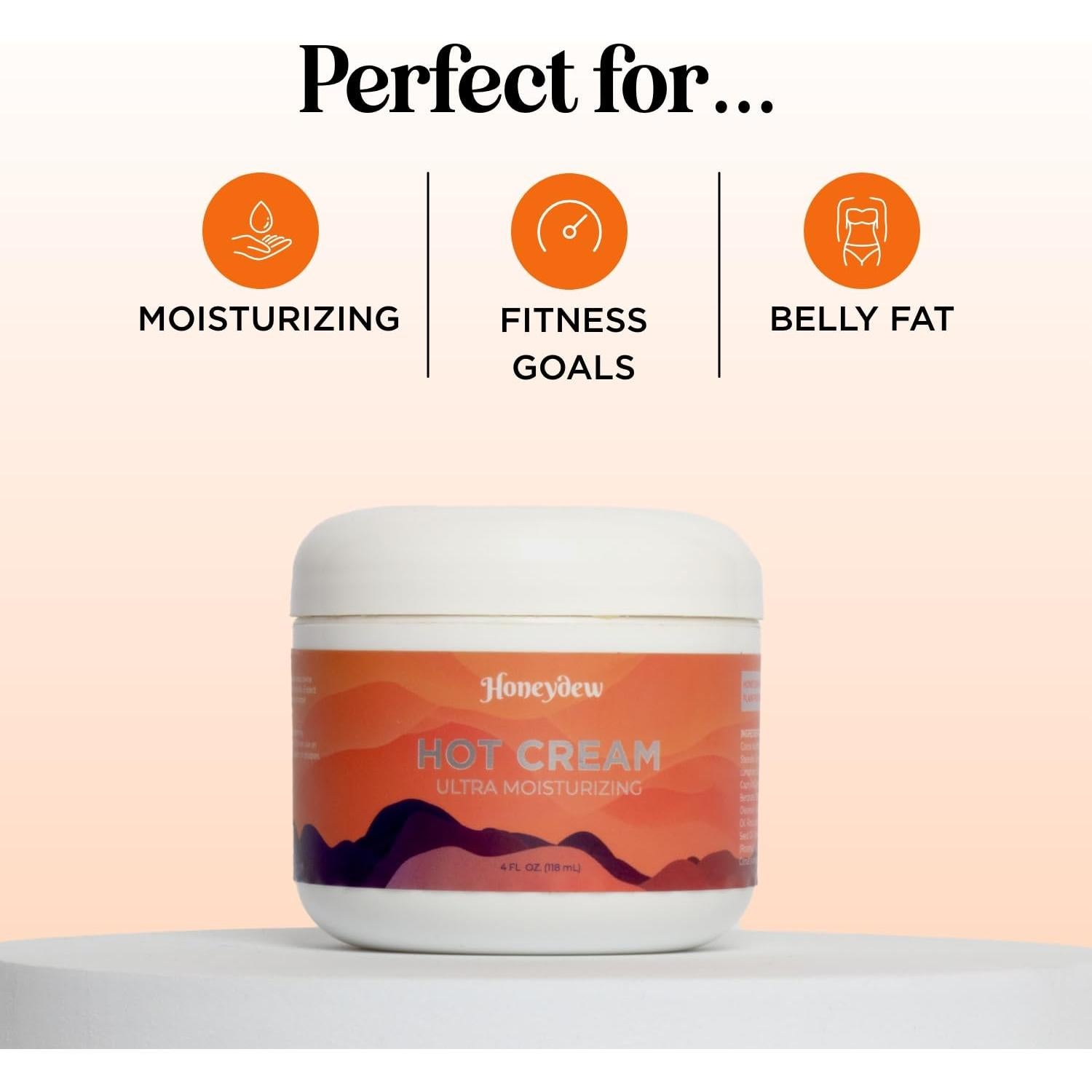 Crema Caliente Honeydew 118 ml - Reafirmante y Anticelulitis