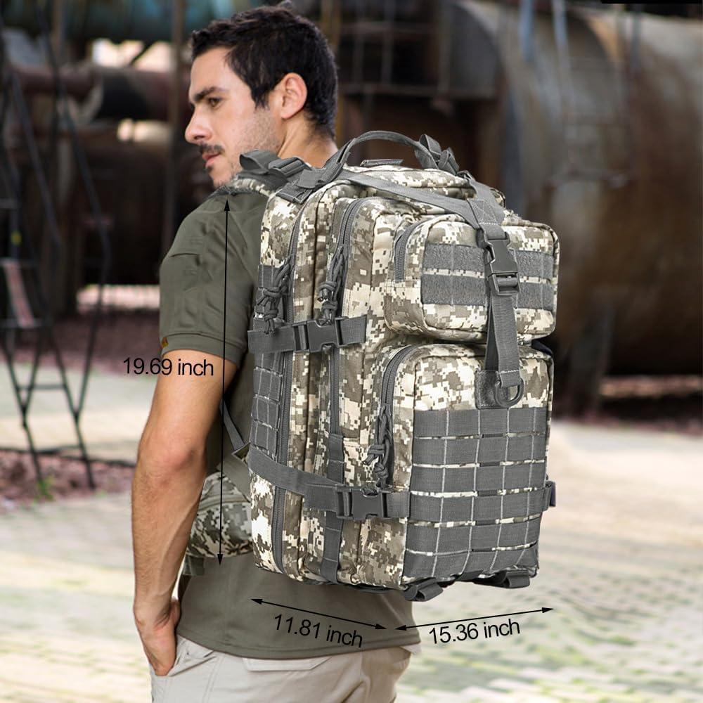 Mochila Táctica Militar EMDMAK 42L Acu para Senderismo