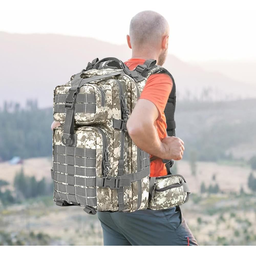 Mochila Táctica Militar EMDMAK 42L Acu para Senderismo