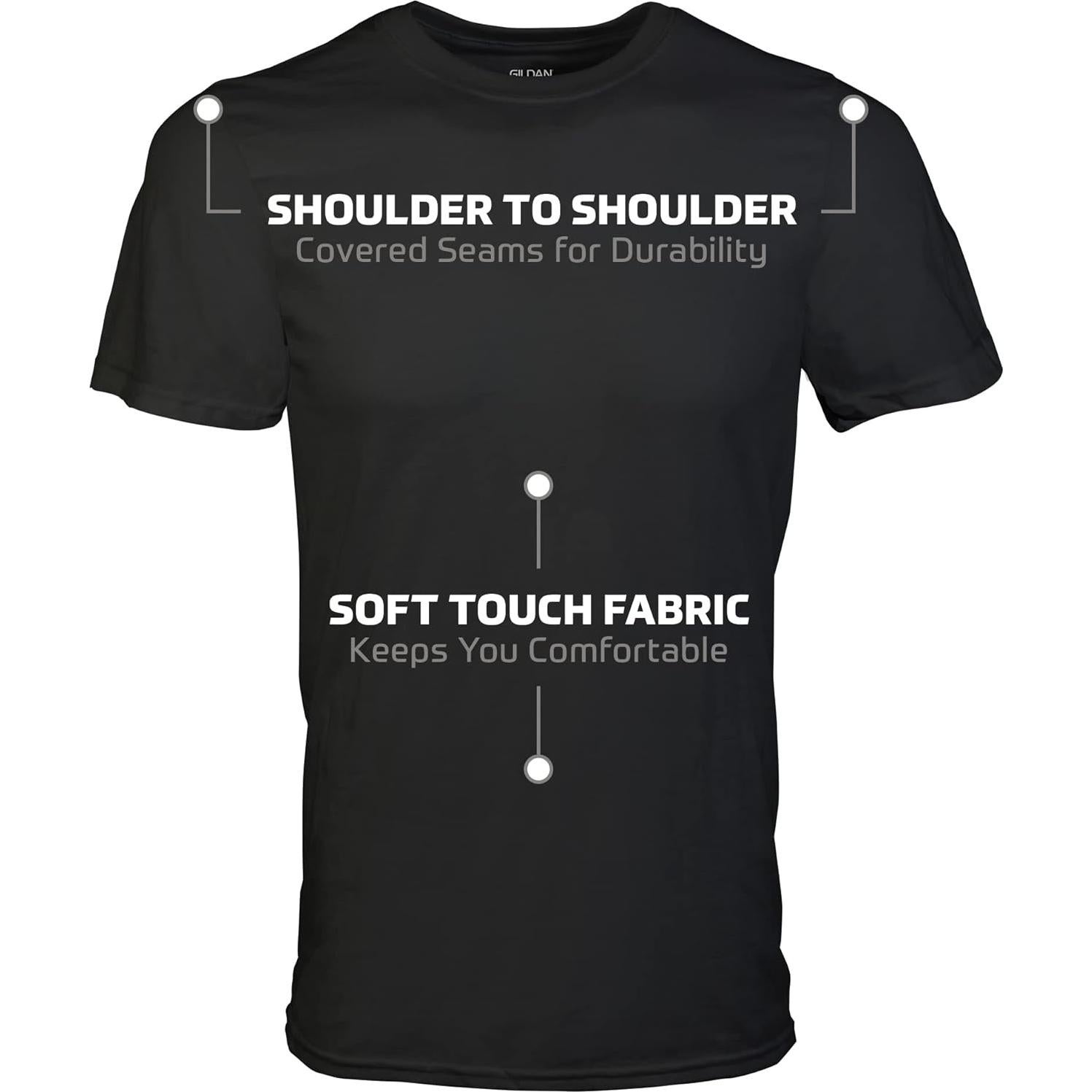 Camisetas de Cuello Redondo Gildan G1100 para Hombre - Paquete de 12