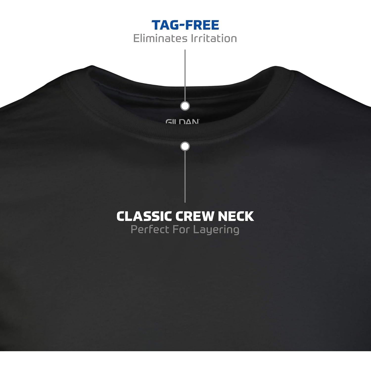 Camisetas de Cuello Redondo Gildan G1100 para Hombre - Paquete de 12