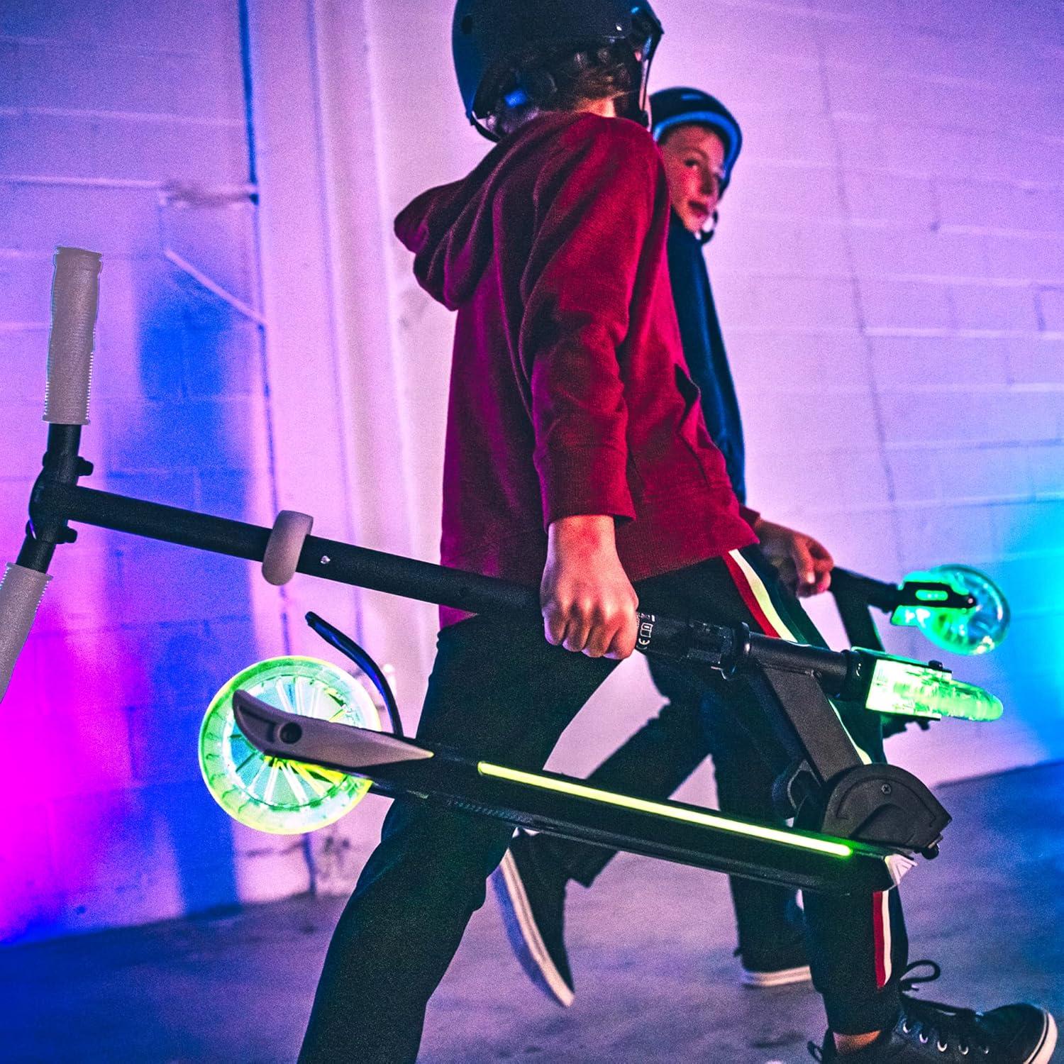 Scooter Aero C2 para niños 5-9 años con luces LED