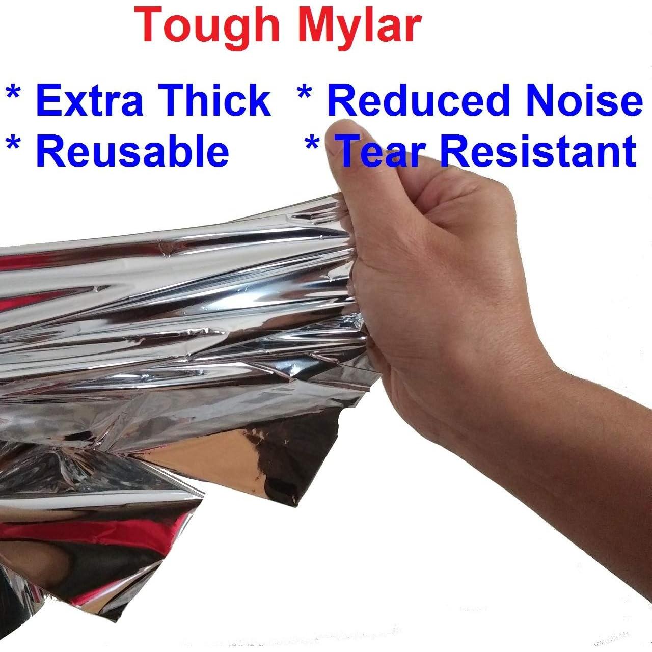 Bolsas de Dormir de Emergencia Leberna - 2 Paquetes Mylar 213x91cm