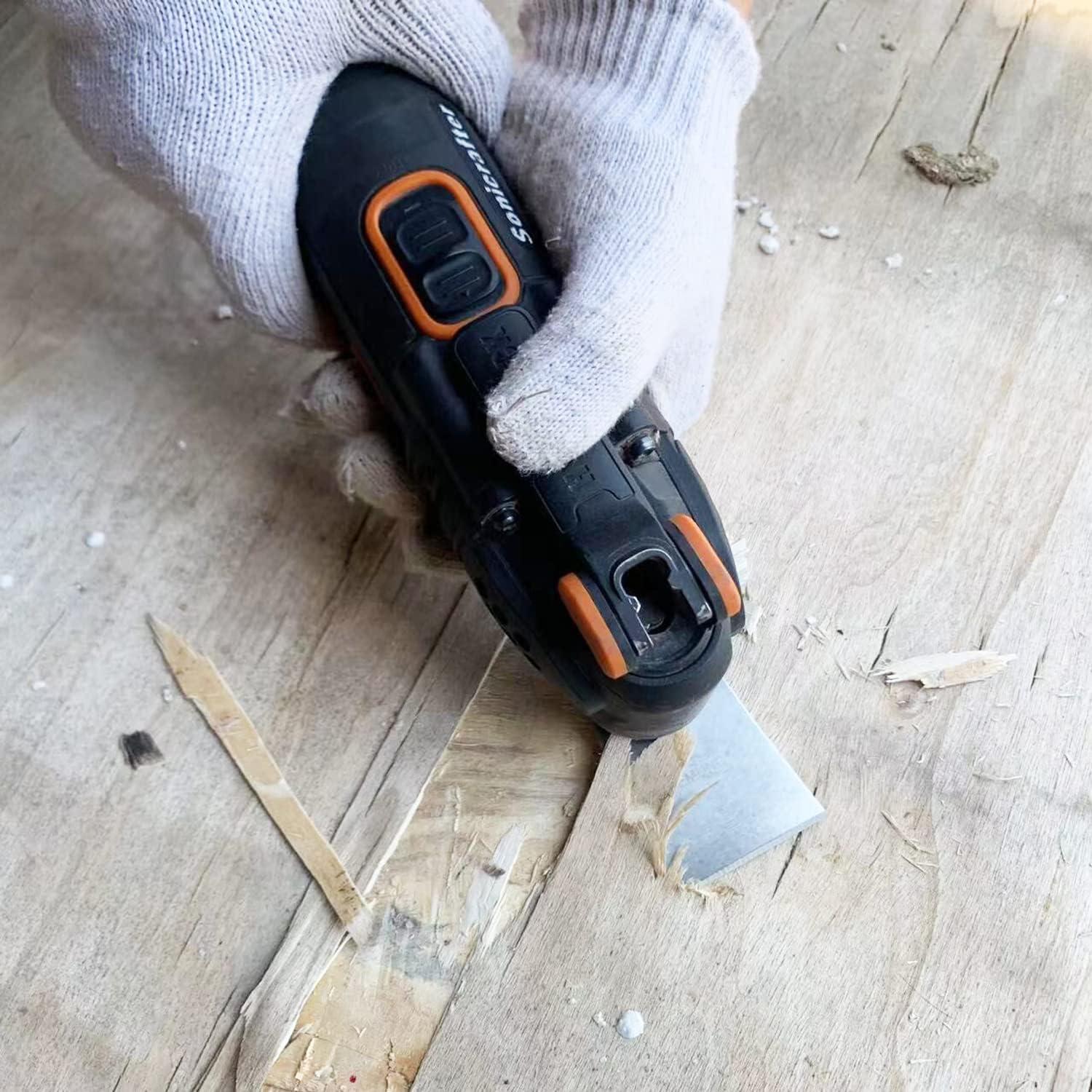 6 Cuchillas de Raspado Oscilante HEMUNC - Rígidas, Flexibles y Cónicas