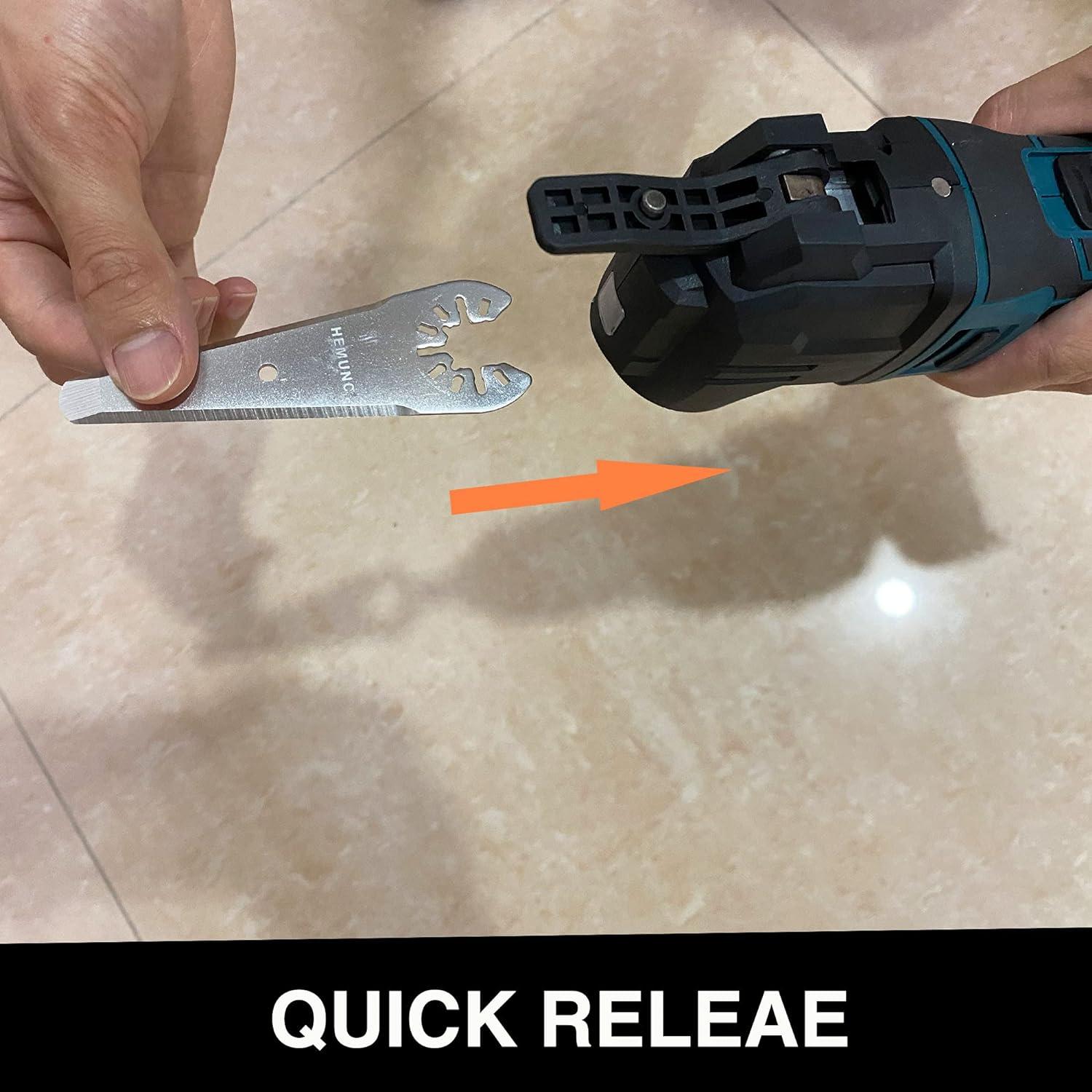 6 Cuchillas de Raspado Oscilante HEMUNC - Rígidas, Flexibles y Cónicas