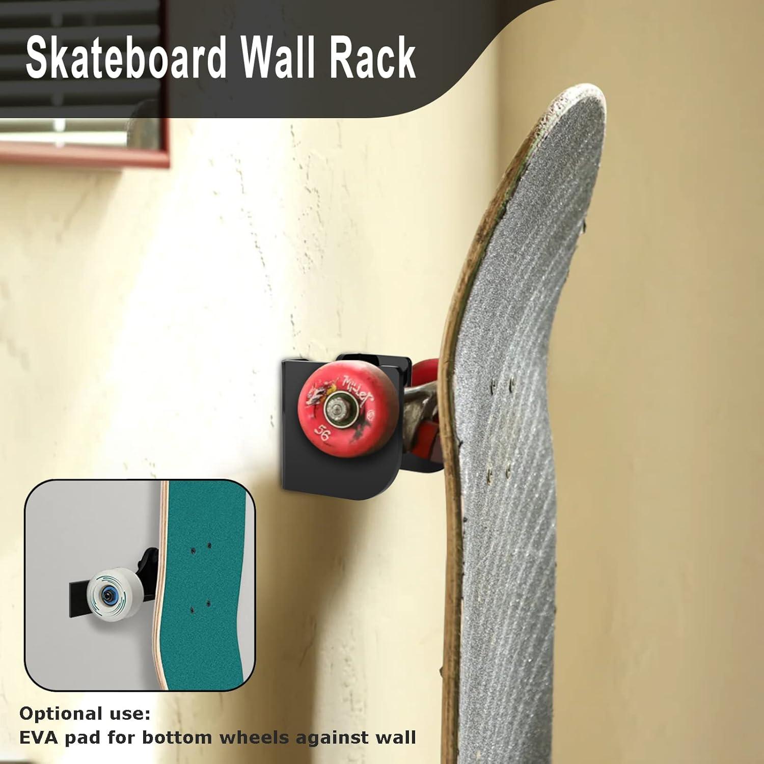 Soporte de Pared para Patineta Cosmos Acrílico 2,54 cm