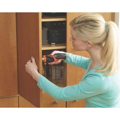 Destornillador Inalámbrico BLACK+DECKER 4V MAX* BDCS40BI