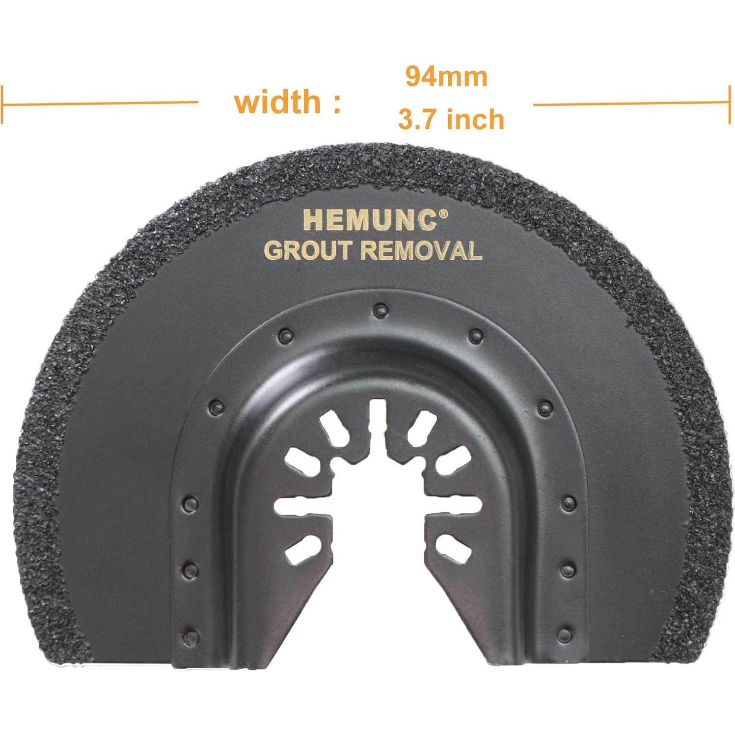 3 Cuchillas de Carburo HEMUNC para Eliminación de Lechada 1.59mm