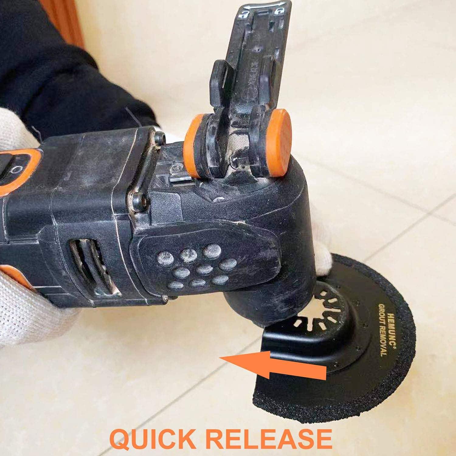 3 Cuchillas de Carburo HEMUNC para Eliminación de Lechada 1.59mm