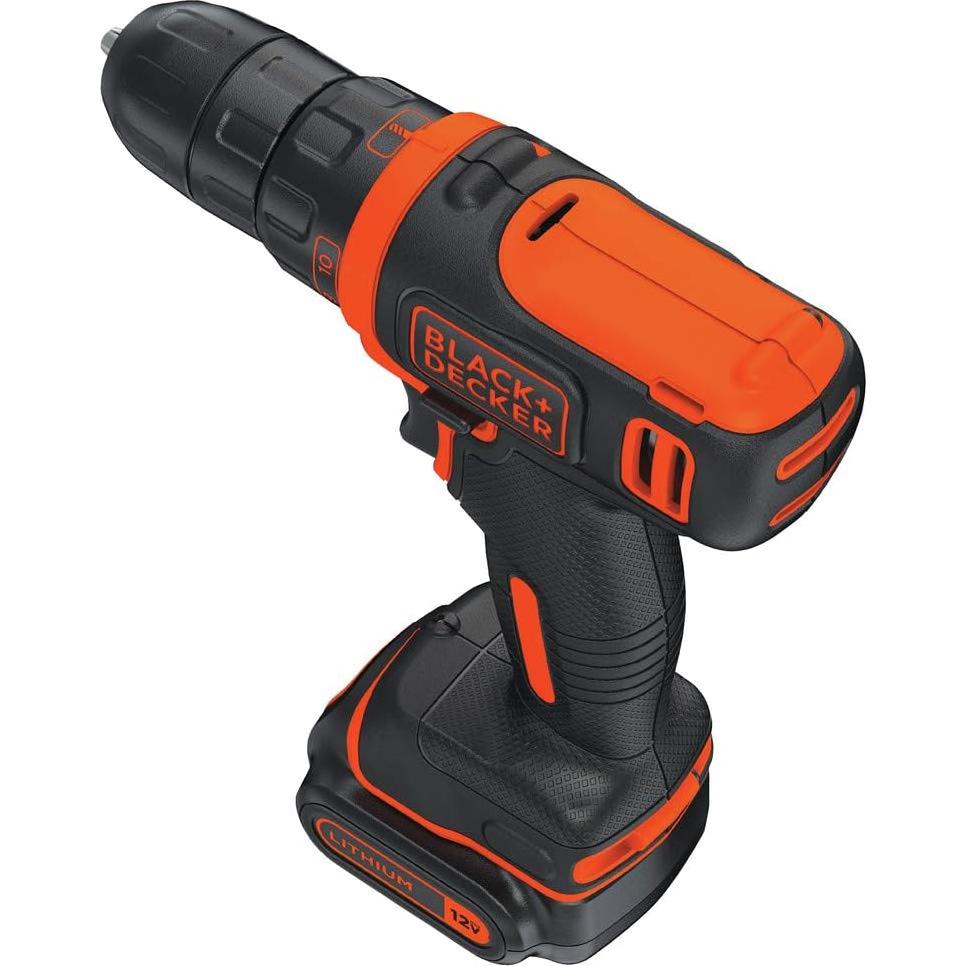 Kit de Herramientas BLACK+DECKER 12V MAX 60 Piezas BDCDD12PK
