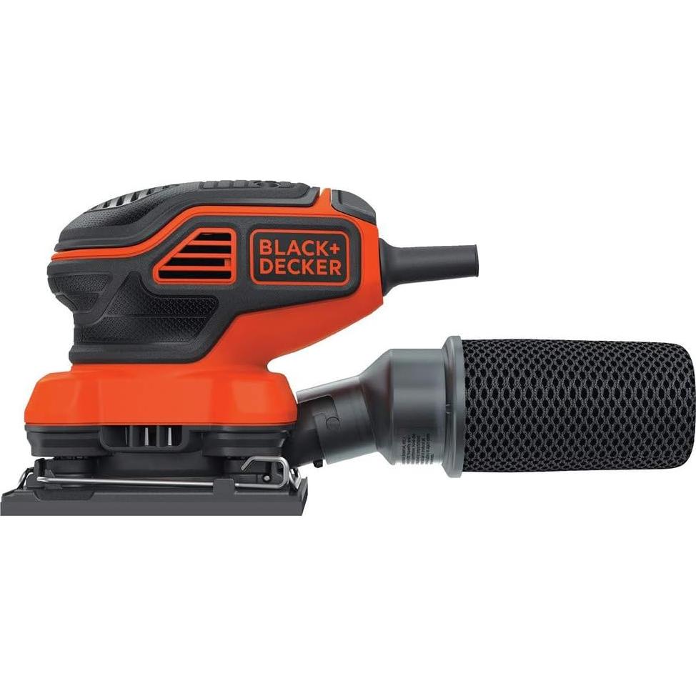 Lijadora Orbital Eléctrica BLACK+DECKER BDEQS300 2.0A 1/4 Hoja