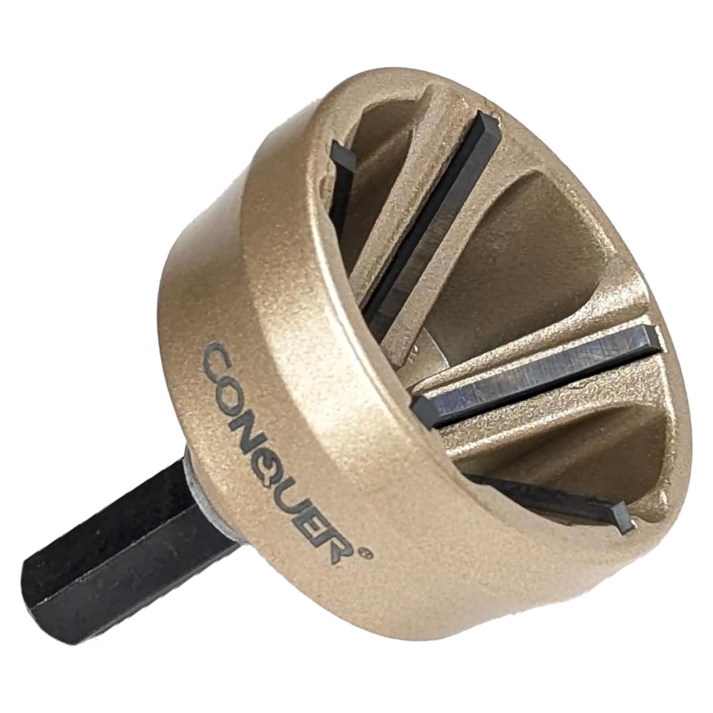 Herramienta de Desbarbado CONQUER Cuchilla Tungsteno 13-35mm