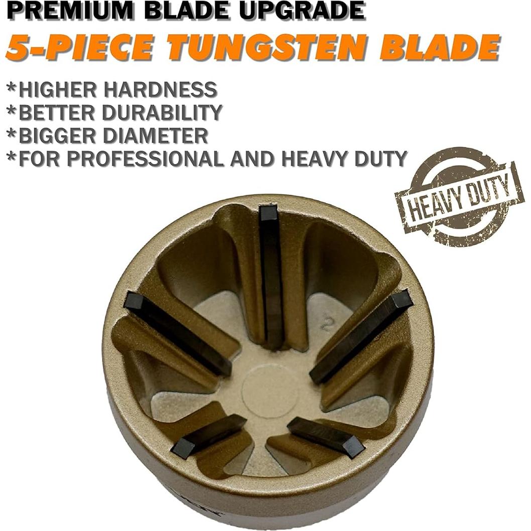 Herramienta de Desbarbado CONQUER Cuchilla Tungsteno 13-35mm