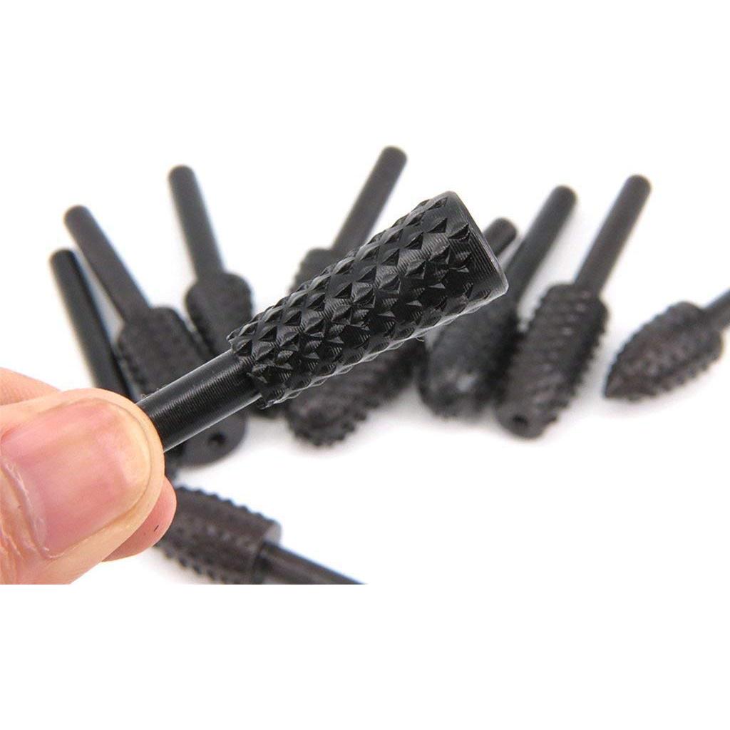 Juego de 10 Brocas de Tornillo ASNOMY 6.3mm para Carpintería