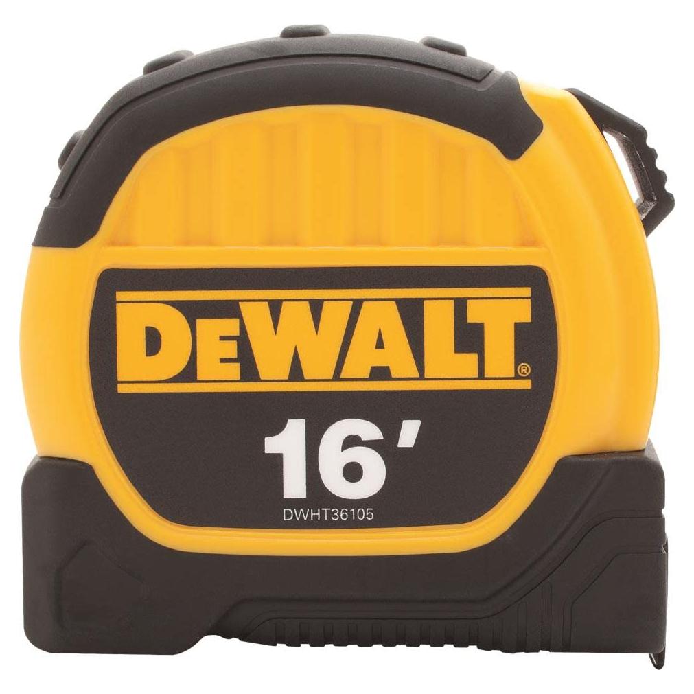 Cinta Métrica DEWALT 4.9 m con Hoja Fraccionaria