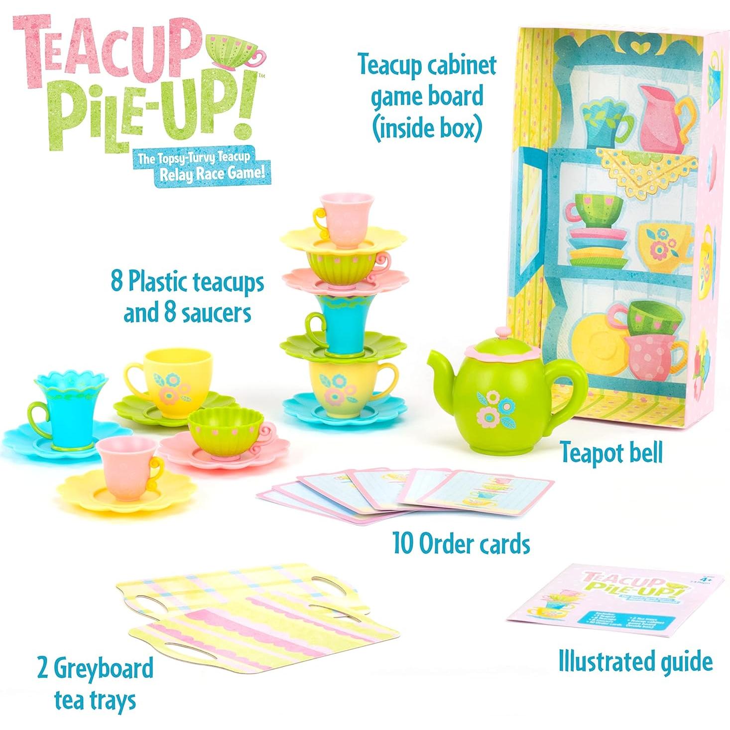Juego de mesa Teacup Pile-Up! Educational Insights 4-8 años