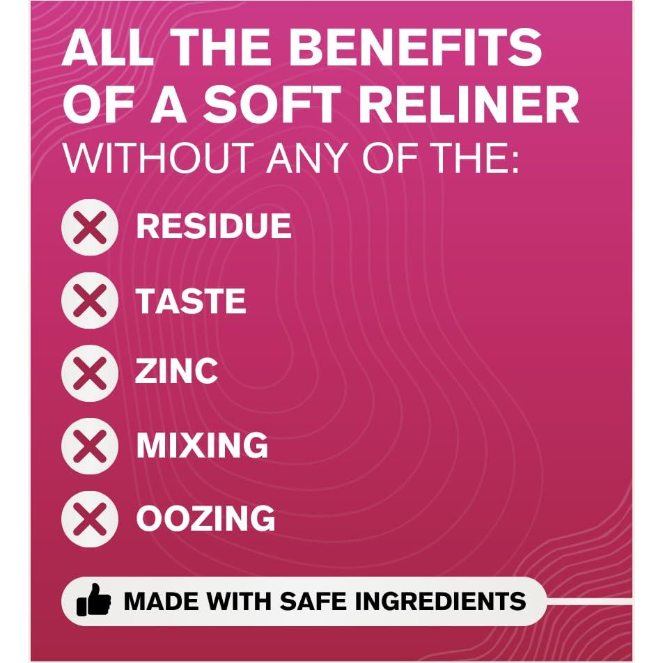 Adhesivo para Dentaduras Cushion Grip 10.16x3.30 cm Viaje