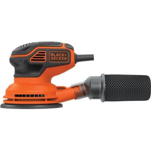 Lijadora Orbital Aleatoria BLACK+DECKER 12.7 cm con Abrazaderas
