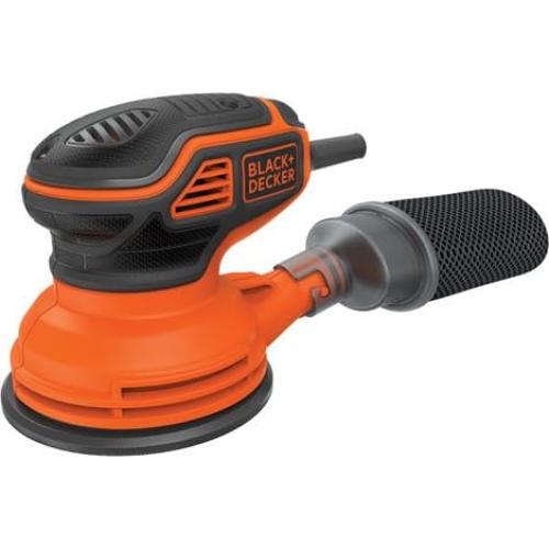 Lijadora Orbital Aleatoria BLACK+DECKER 12.7 cm con Abrazaderas