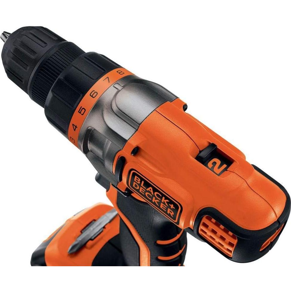 Taladro Inalámbrico BLACK+DECKER LDX220C 20V con Batería y Cargador