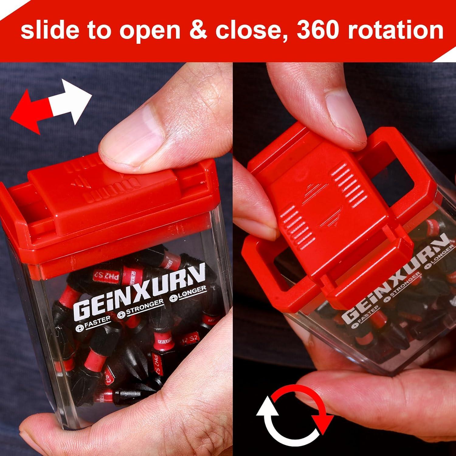 Juego de Puntas de Destornillador Phillips GEINXURN 91 Piezas