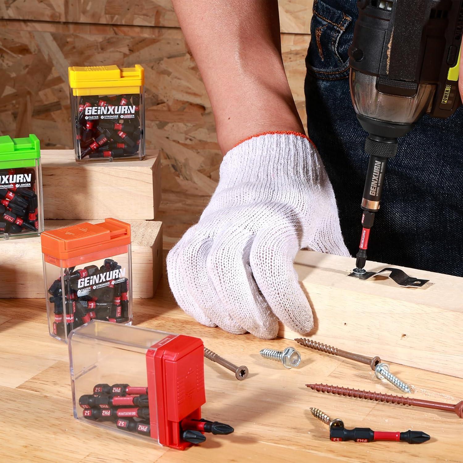 Juego de Puntas de Destornillador Phillips GEINXURN 91 Piezas